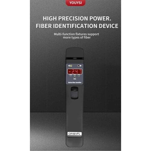 Dentificador de fibra óptica identificador de fibra óptica ao vivo 800nm-1700nm cabo de fibra localizador visual de falhas