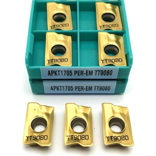 APKT1705 PER-EM TT9080 carbide insert Cutting tool high quality turning insert CNC lathe tools Milling apkt 1705