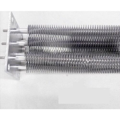 Stainless steel straight fin dry heating tube for dishwasher drying oven air heating Drying electric heating tube