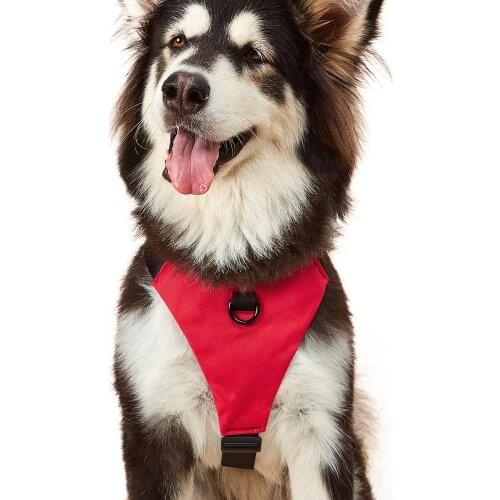 Dog Safety Vest Harness， Multifunctional Adjustable Vest Harness Double Breathable Mesh Fabric Pets Harness