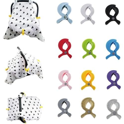1Pcs Baby Stroller Accessories Stroller Cover Clip Blanket Toy Stroller Pegs Hook Nylon Clip Durable Enough For Baby Stroller