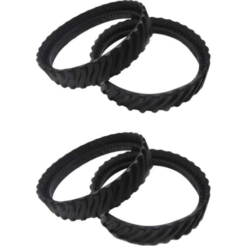 4Pcs Exact Track Replacement In-Ground Pool Cleaner Heavy Duty Rubber Track for Zodiac MX8 Elite MX6 Elite MX8 Mx6