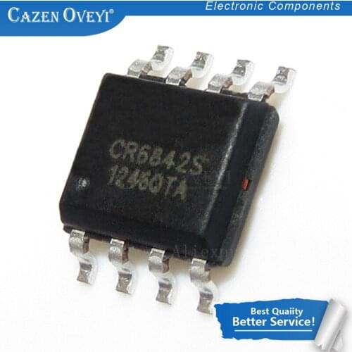 5pcs/lot CR6842S SOP-8 CR6842 SOP8 SOP In Stock