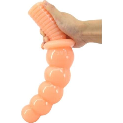 Big Anal Dildo Huge Long Dildos for Women Gay Men Soft Penis Giant Sex Dildo Masturbation device With handle ST214