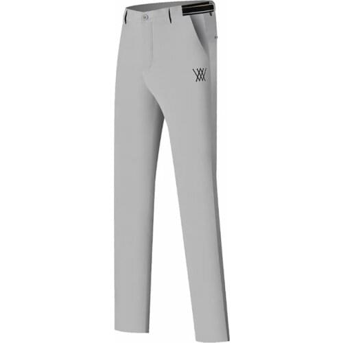 Summer Mens Golf Pants Solid Color Elastic Waist Quick-Drying Sports Leisure Trousers Golf Clothing Free Shipping