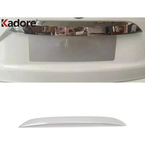 For Nissan Murano 2015 2016 2017 2018 Chrome Rear Trunk Lid Tailgate Cover Trim Hatch Door Handle Molding Garnish Strip Styling