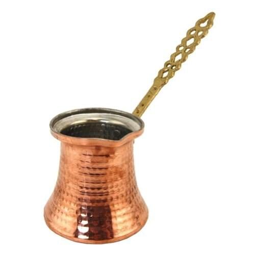 EminHome 6 cm milk pot copper pot handmade Turkish coffee machine Anti-rust wear-resistant kettle guest catering enjoy