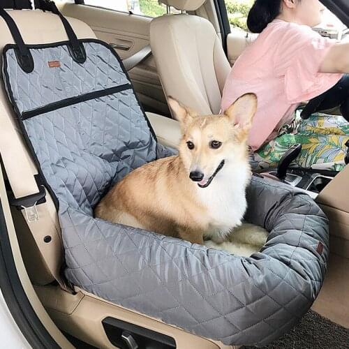 New Multi-Function Pet Bed Dog Front and Rear Row Car Mattress Thickened Front Row Automotive Pet Pad