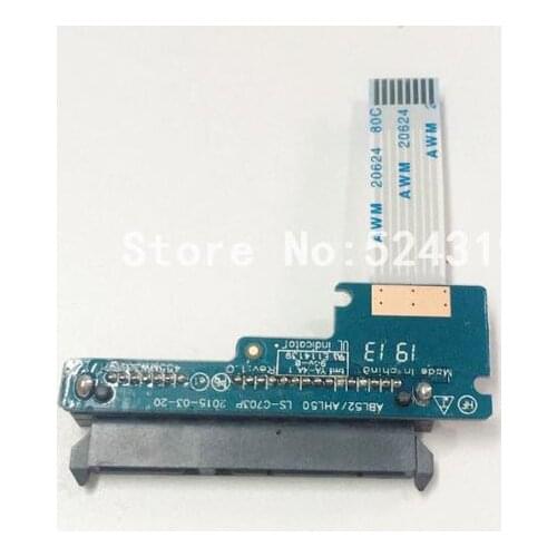 New Laptop HDD Cable for HP 14-ac 15-ac-af-ay 15-ba 15-bn abl52/ahl50 ls-c703p HDD hard disk drive Connector Cable