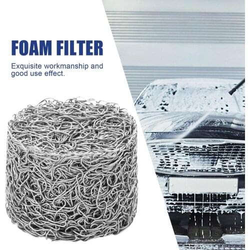 3 Sizes Upgrade Material Car Foam Sprayer Filter Stainless Steel Mesh Filter High Pressure Washer Spray Gun Filter Car Care Tool