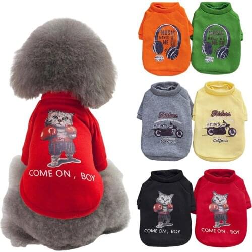 Warm Dog Clothes For Small Medium Dog 18 Styles Pet Dogs Cat Outfit Jacket Clothing French Bulldog Costume Chihuahua Yorkie Vest
