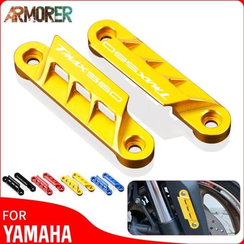 TMAX 560 TECHMAX Front Axle Coper Plate Decorative Cover For For YAMAHA TMAX 560 TECHMAX Motorcycle Accessories 2020 2021 2022