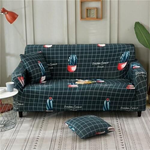 1 pcs Cactus Slipcovers Sofa Covers Elastic All-inclusive Polyester Stretch Couch Cover Sofa Towel Sofa Cushion for living room