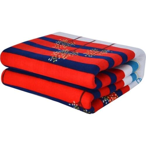 180x150cm Electric Blanket Security plush electric blanket thicker double dual control mattress drying warmth winter warmer