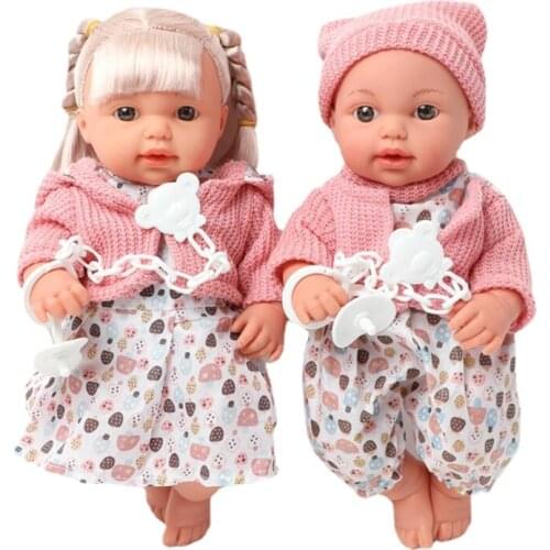 425F Simulated Baby Reborn Baby Early Educational Toys Bed/Sofa Accompany Supplies Vinyl Made