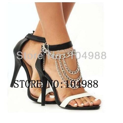 FREE SHIPPING NEW STYLE BY-66 FASHION WOMEN SILVER PLATED THREE LAYERS ANKLETS CHAIN JEWELRY