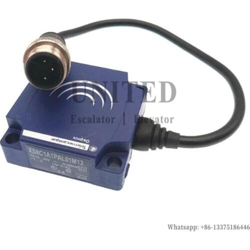 Escalator Sensor KM283454 PROXIMITY 12-24VDC 40x40x15mm XS8C1A1PAL01M12 Use for TravelMaster 110
