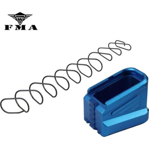 FMA IPSC USPA IDPA Glock Magazine Base Pad Kit CNC Aluminum Made for Glock 17 17C 17L 22 22C 24 24C 31 31C 34 35
