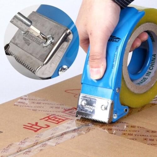 K1AA Tape Cutter Dispenser Manual Sealing Device Baler Carton Sealer Width 48mm/1.89in Packager Cutting Machine Easy To Operate
