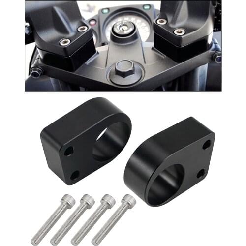 Motorcycle Bar Mount Clamps Raised Handlebar Handle Bar Risers for Kawasaki