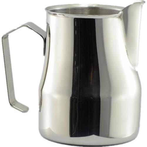 Stainless Steel Milk Frothing Jug Thick Coffee Milk Foamer Mugs Italian Latte Art Jug Milk Pitcher Frother Cup 350/500/700Ml