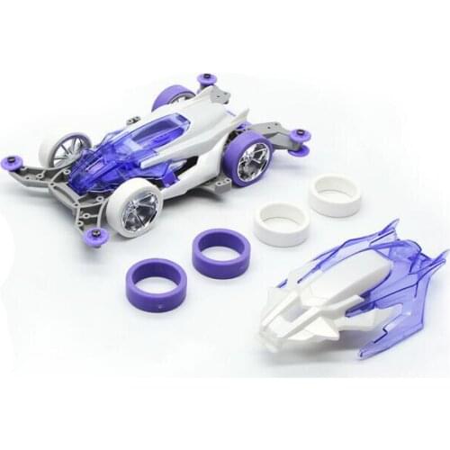 1/32 Scale Tamiya Mini 4WD Racing Car Model DCR-01 18646 Modify Parts Kit (Not Assembled) MA Chassis Super Large Diameter Tyres