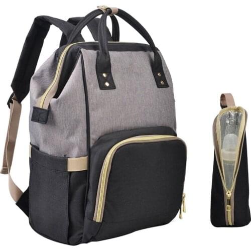 Multi-function Mummy Bag Diaper Backpack Large Capacity Waterproof Nursing Nappy Bag for Baby Care Stroller Organizer