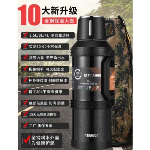 High capacity Stainless steel thermos Fashion everyday, outdoor,automotive water thermo cup Portable insulation Vacuum cup J03