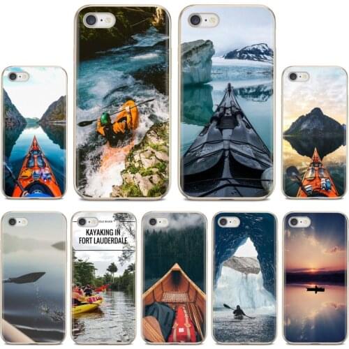 Soft Case Kayaker canoe kayak ride down the river For Huawei P8 P9 P10 P20 P30 P Smart 2019 Honor Mate 9 10 20 8X 7A 7C Pro Lite