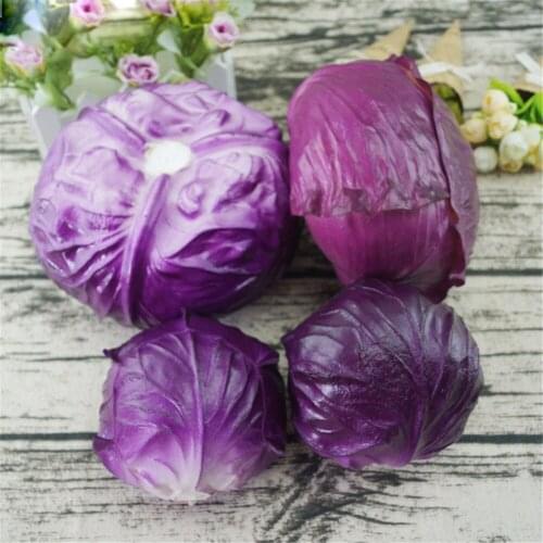 Fake vegetables props supermarket shopping mall store decoration cabbage green vegetables pakchoi artificial vegetables model