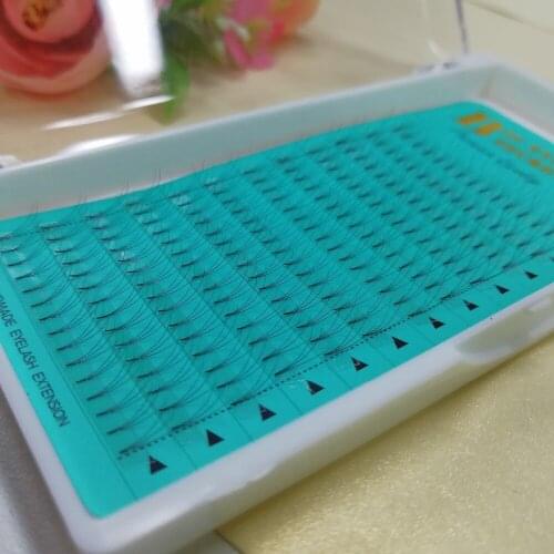 Russian Eyelashes Extension Premade Volume Eyelash Fans 3D Short Stem Individual Eyelash Professional Cilia Extension