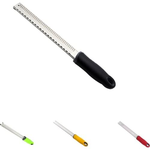 Grater Stainless Steel for Orange Cheese Vegetable Chocolate Black