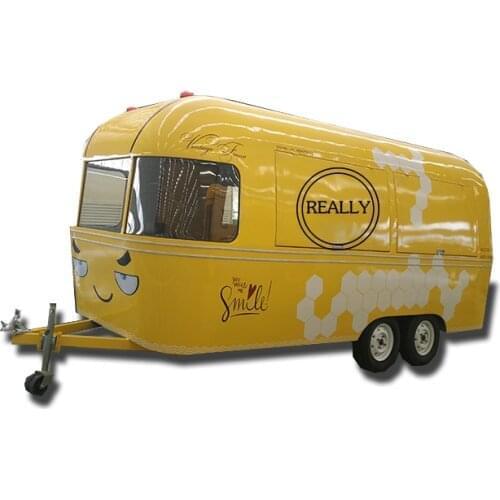 Food Trailer With High Quality Mobile Food Truck With Beautiful Design Fast Food Truck For Sale