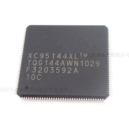 XC95144XL-10TQG144C TQFP144 XC95144XL-10TQ144C IC 100pcs/lot Free shipping