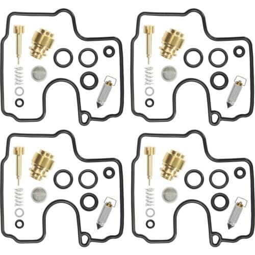 4 sets carburetor repair kit rebuild parts set for yamaha YZF-R1 1998 1999 2000 2001 yzf r1 motorcycle