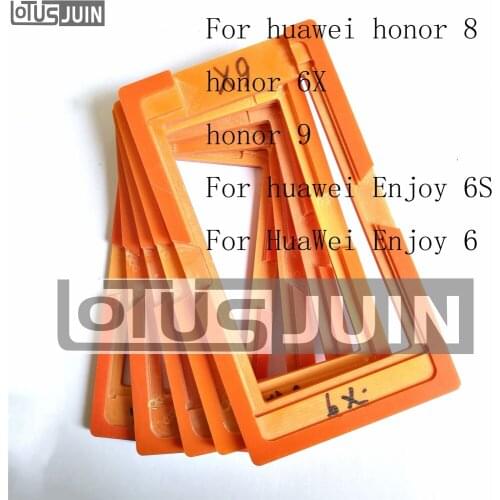 5pcs PF Glue Mould LCD screen glass Mold Holder oca molds for Huawei Enjoy 6/6s for Honor 8/9/6X