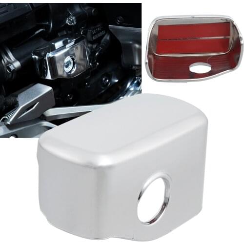Chrome Motorcycle Rear Brake Master Cylinder Cover Decorative Accessories Fit For Honda Goldwing GL1800 GL 1800 2018 2019 2020