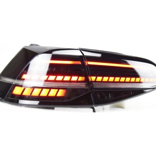 Car Styling Tail Lamp for VW Golf 7 2013-2017 Golf7 Mk7 Taillight Rear Lamp DRL Dynamic Signal Brake Auto Accessories