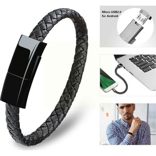 Bracelet portable data cable bracelet suitable For Xiaomi data high quality bracelet cable bracelet type-c Huawei F7O8