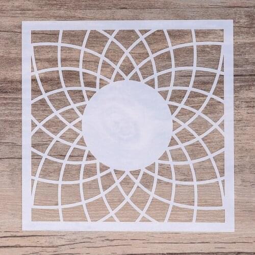 13 cm DIY Craft Layering Flower Stencil For Wall Painting Scrapbooking Stamping Stamps Album Decorative Embossing Paper Cards