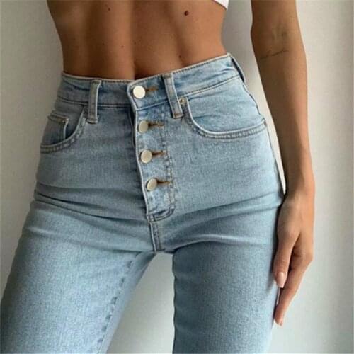 Женские зауженные джинсы DANJEANER China At AliExpress