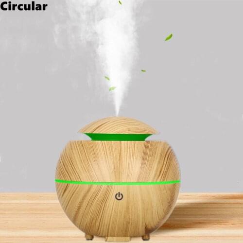 Electric Aroma Diffuser Air Humidifier Essential Oil Diffuser Ultrasonic Remote Control Color LED Lamp Mist Maker Home