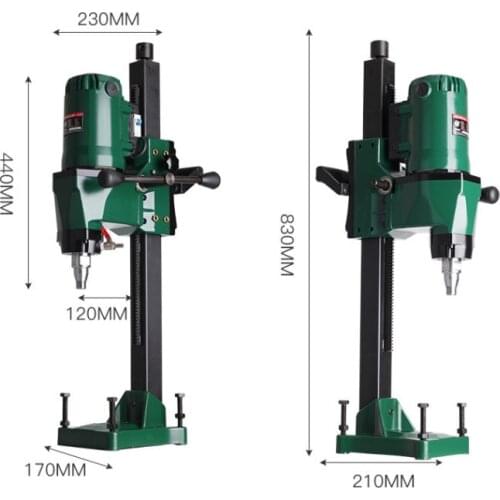 Z1Z-CF02-205 Water Drill Drilling Machine 2800W The maximum drilling diameter is 205mm
