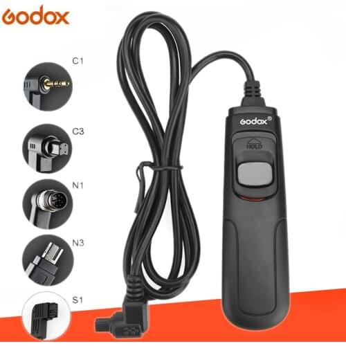 Godox RC-C1/C3/N1/N3/S1 DSLR Remote Control Cord Camera Shutter Release Cable for Canon Nikon Sony
