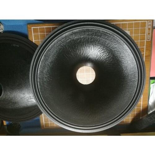 2 pcs 15" 15 inch speaker 2 line cloth surround paper cone Subwoofer bass Speaker loudspeaker (75.5mm center hole) 103mm high