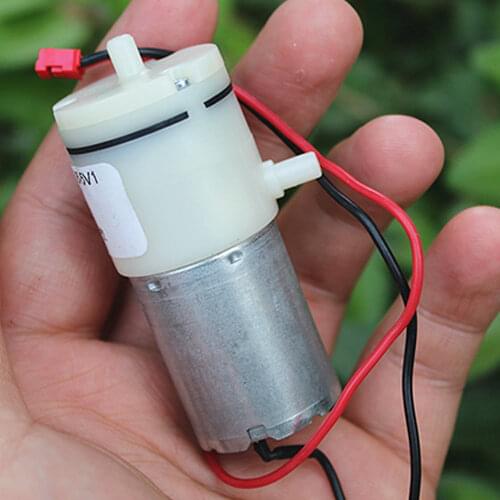 Micro Vacuum Pump Carbon Brush 370 Air Pump DC 3V 5V 6V Breast Pump Negative Pressure Pump Large Flow Oxygen Pump for Aquarium