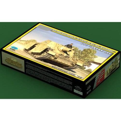 Hobbyboss model 80134 1/35 German SturmPanzer IV early Sd. Kfz.166 "Brummbar" model kit