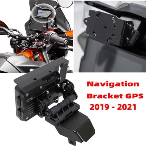 NEW For 790 390 ADVENTURE Motorcycle SMART PHONE Navigation GPS Plate Bracket Adapt Holder Kit 2019 2020 2021