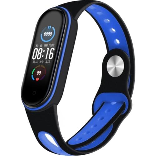 It is suitable for the personalized U-shaped steel buckle withfor mi band 5 bracelet