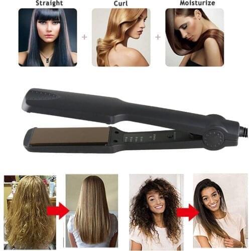 Hair Straightener Straightening Irons Fast Warm-up Thermal Performance Professional Tourmaline Ceramic Heating Plate hot sales